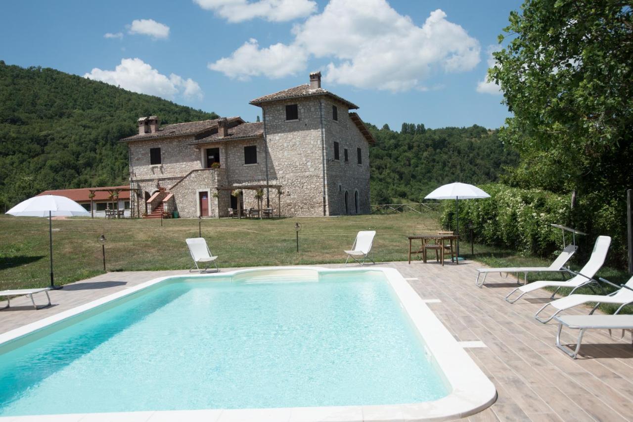 Agriturismo La Commenda-Adults Only Cascia Exterior foto